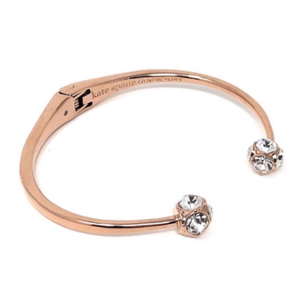 KATE SPADE Rose Gold Lady Marmalade Cuff Bracelet
